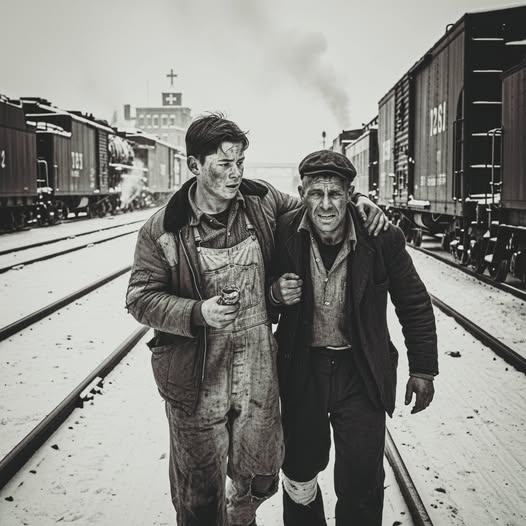 Amid the Frozen Tracks — Des Moines, 1933 .US